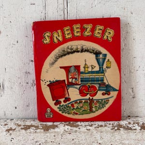 1940 Childs Book SNEEZER Tell-A-Tale Vintage by Estelle McInnes Upson