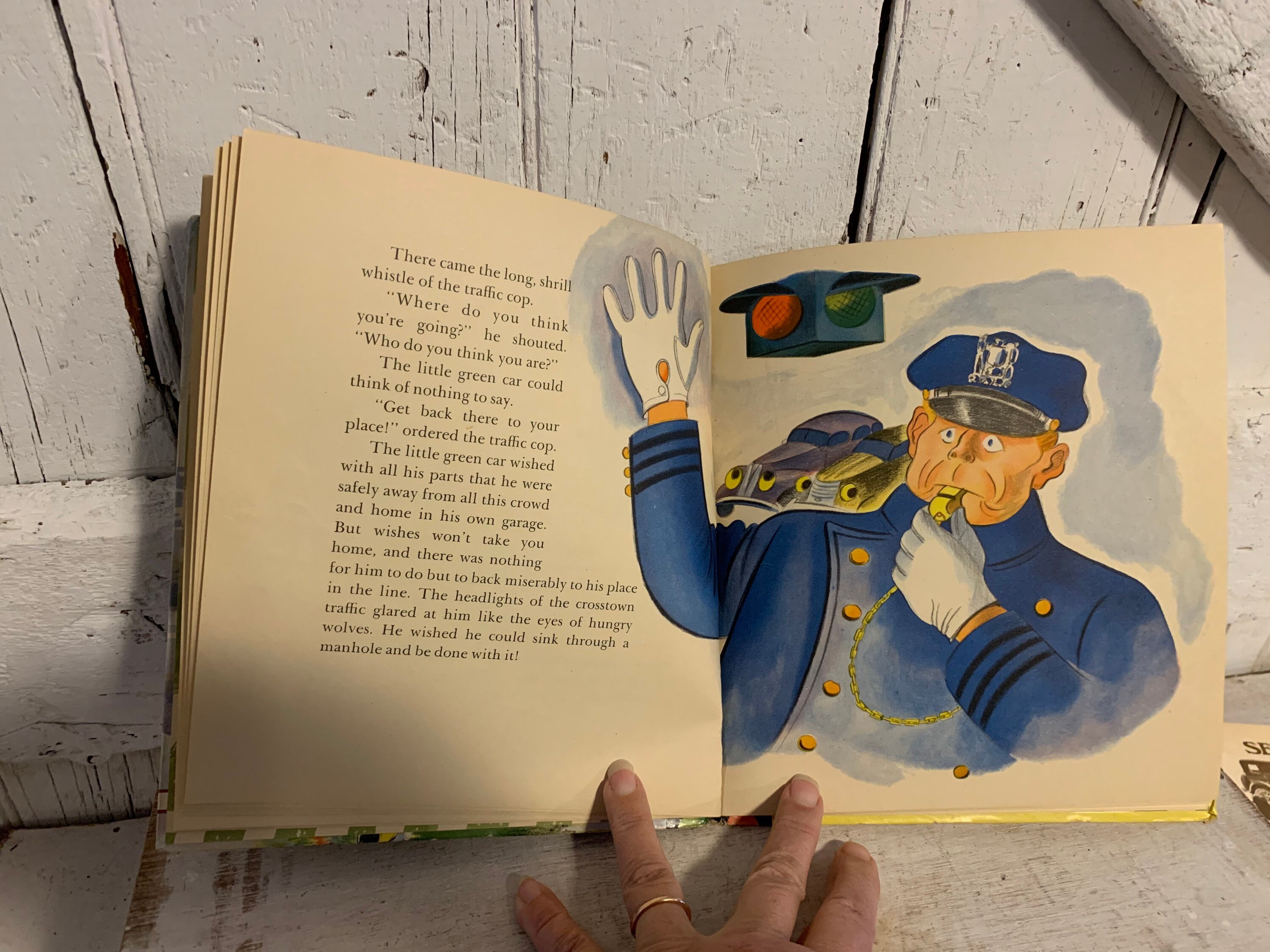 The Little Green Car Hardcover January 1, 1946 by Caroline Emerson