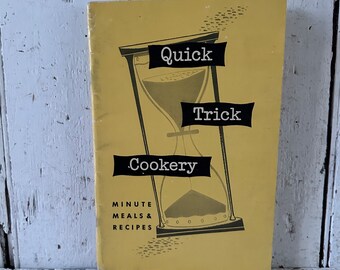 Vintage Cookbook 1950's Easy Ways to Good Meals
