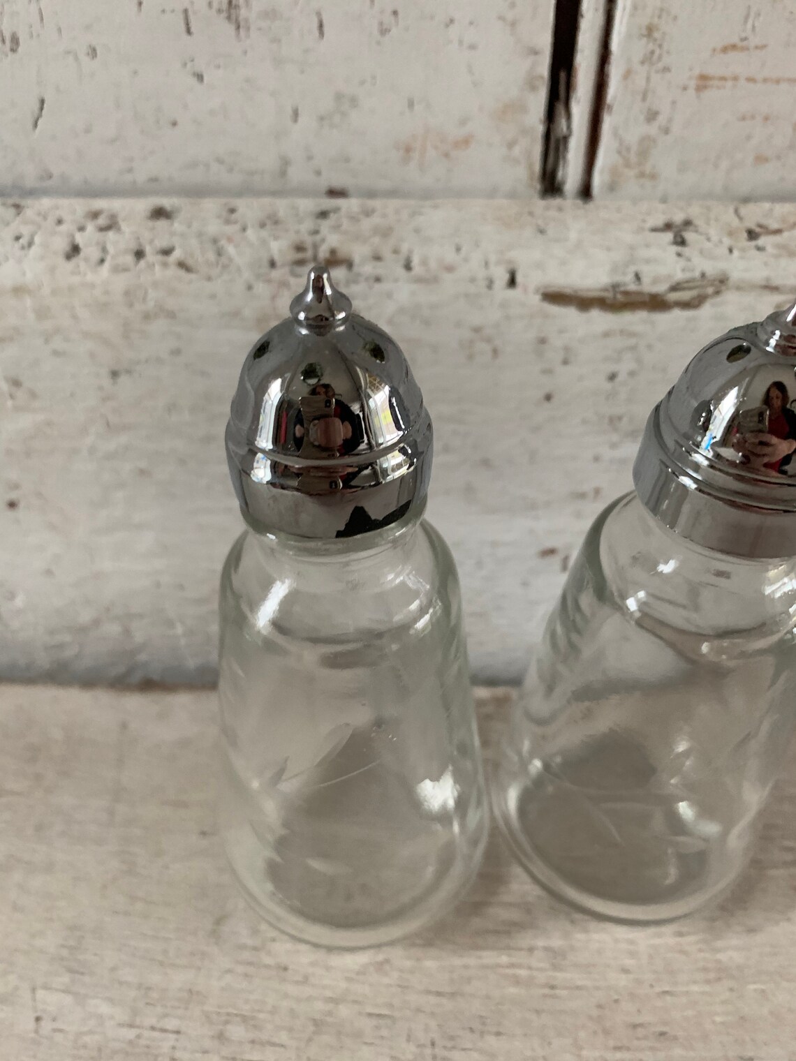 Salt Pepper Shakers Princess House Crystal Salt Shaker Vintage Etsy