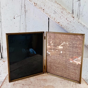 Metal Gold frame double frame metal vintage picture frame 8 x 10 inches
