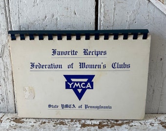 Cookbook Favorite Recipes Federation of Women&#39;s Clubs State YMCA of Pennsylvania