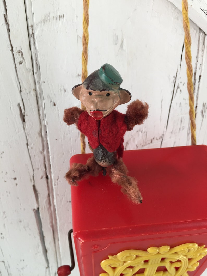 monkey in the box toy