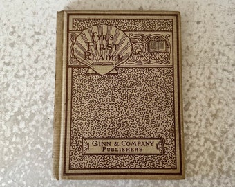 Antique Reading Book 1902 Cyr's First Reader by Ellen M. Cy