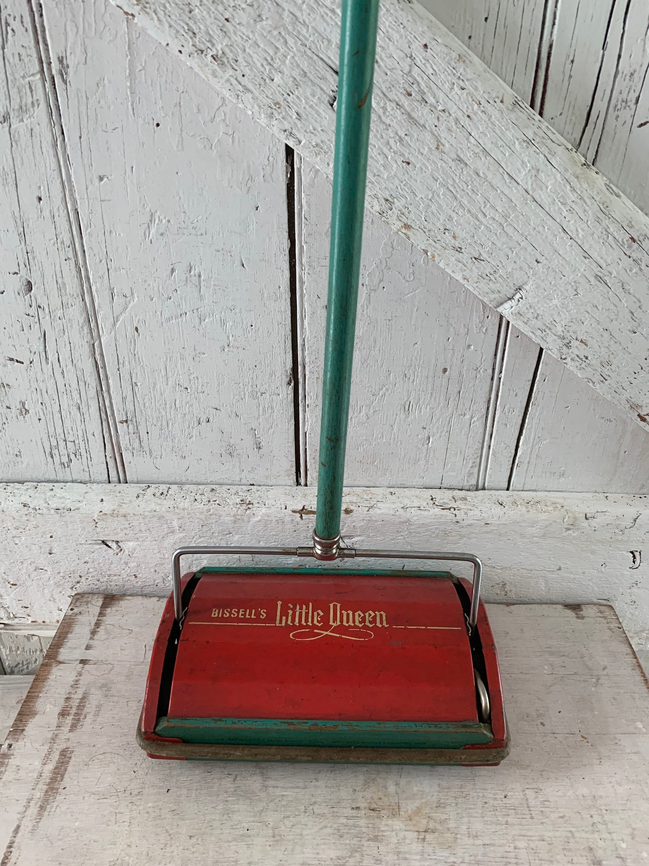 Toy Sweeper Vintage Bissell s Little Queen Rug Sweeper Etsy Sweden