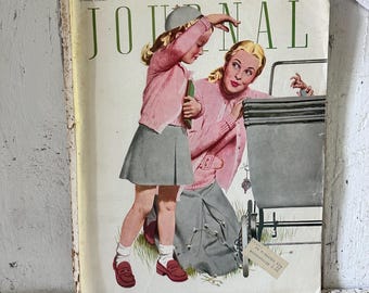 1940s Ladies Home Journal September 1947 Vintage Magazine