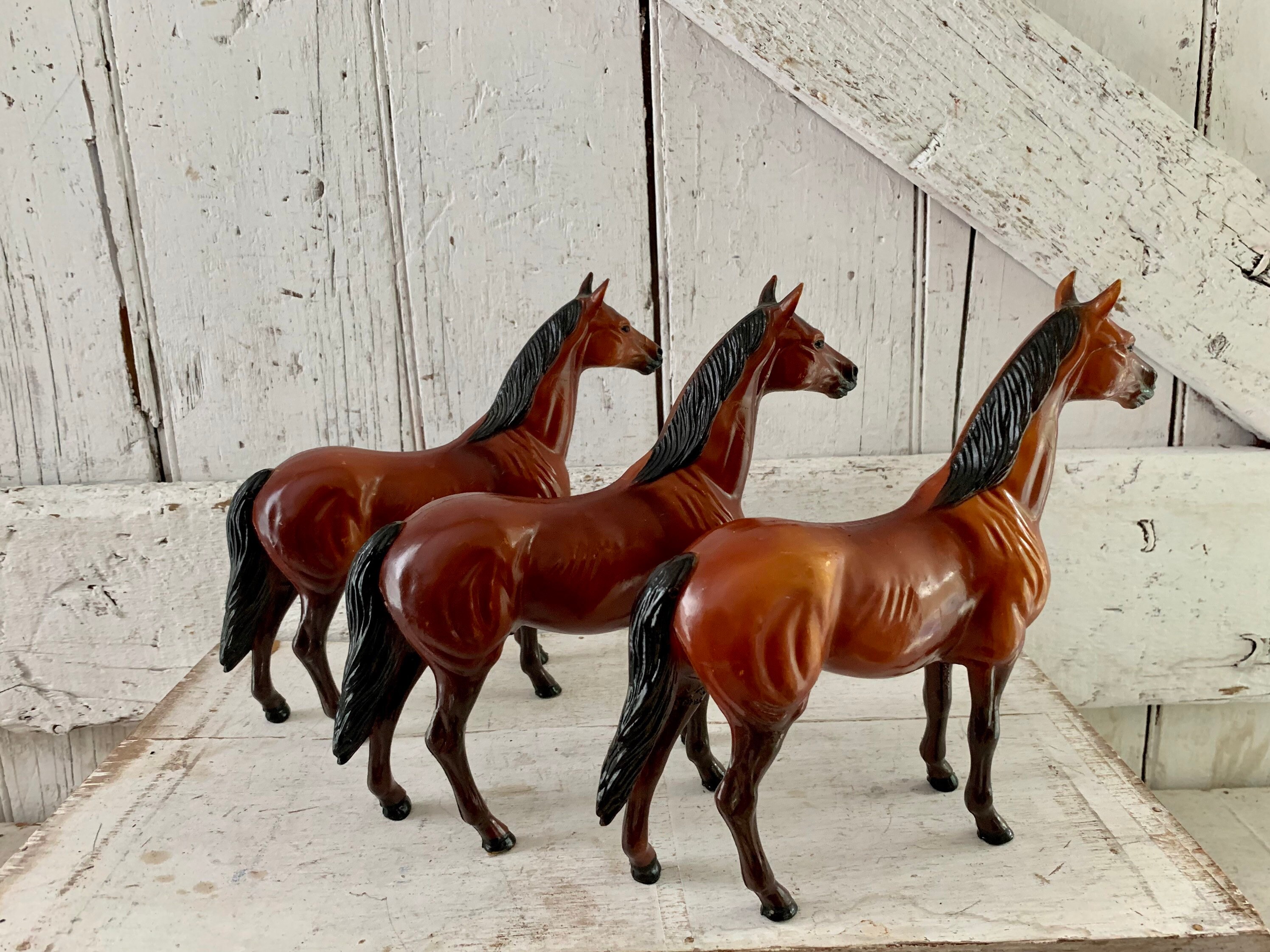 Large Plastic Horses for sale Only 4 left at 75