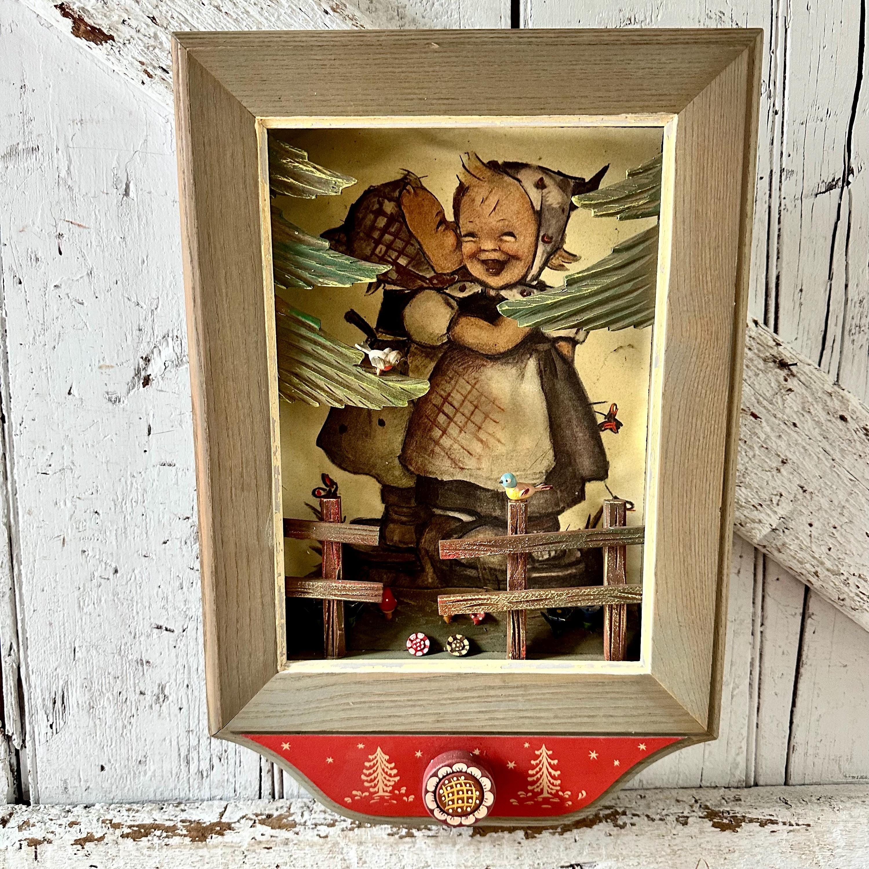 German Musical Shadow Box Diorama 3D Hummel Emil Fink Verlag 3D