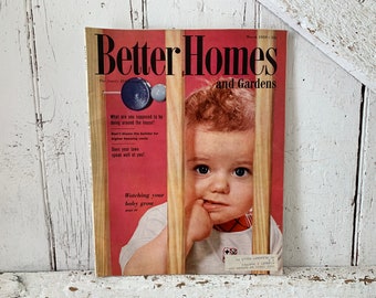 Better Homes and Gardens 1959 March Vintage Magazine
