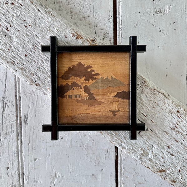 Japanese Wood Art Etsy