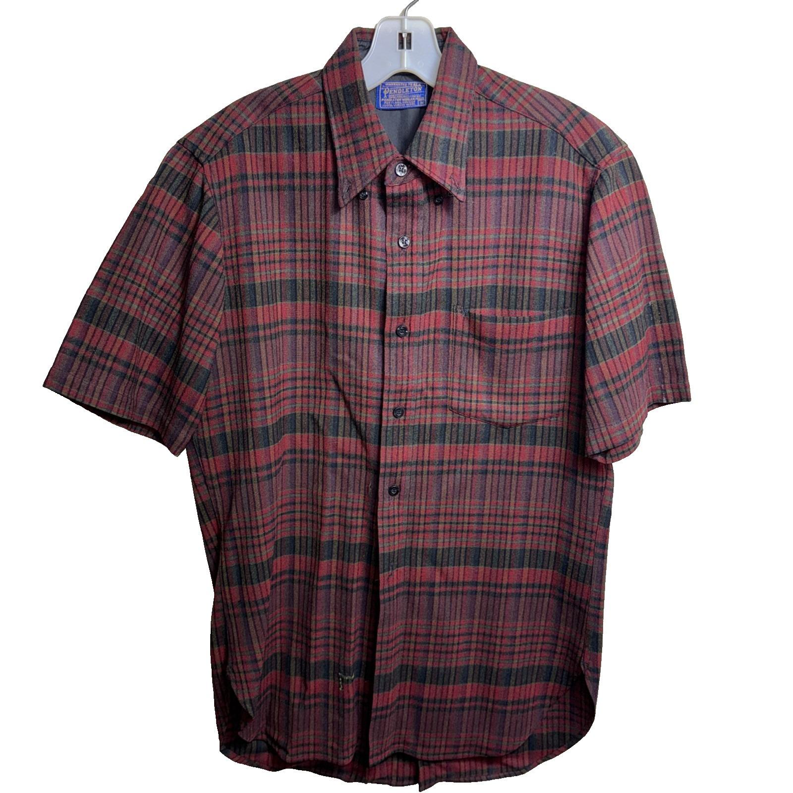 Pendleton Shadow Plaid Shirt - Etsy UK