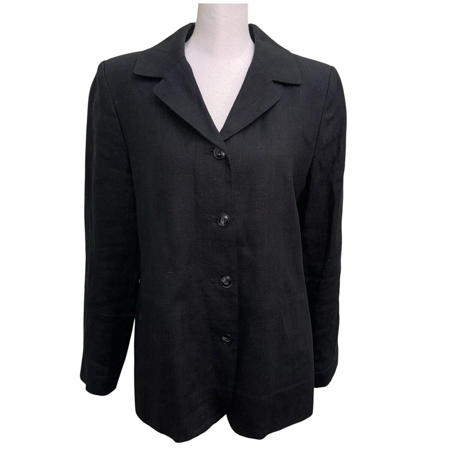 1990s Linen Jacket - Etsy