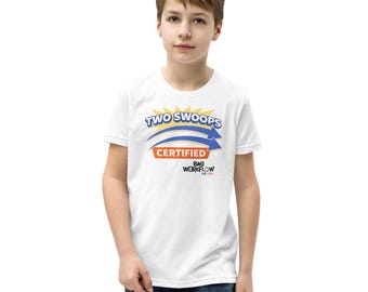 Camiseta juvenil certificada por Two Swoops
