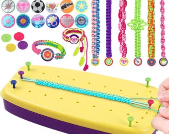Stretchy Bracelet Making Kit for Girls, DIY Friendship Jewelry Craft Set (112PCS)
