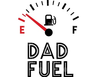 Dad Fuel UV DTF Decal