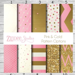Pink and Gold pattern vinyl, printed vinyl, adhesive vinyl, heat transfer vinyl, pattern heat transfer, printed HTV or ADHESIVE, iron on