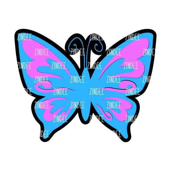 Butterfly 2 Clear Acrylic Badge Reel Blanks SET of 10, Badge Reels for  Vinyl, Acrylic Blanks, Blanks for Vinyl, Badge Reel Blanks 