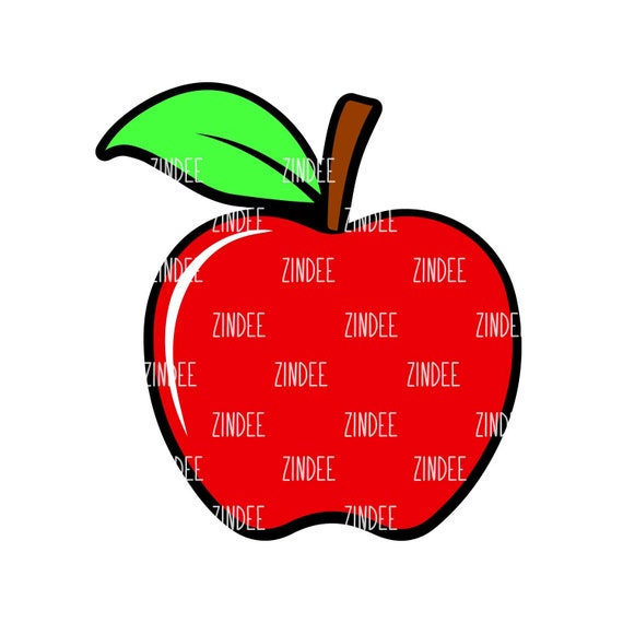 Apple Shaped Red Glitter Acrylic Blanks for Badge Reels 