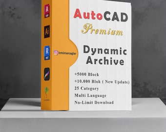 15,000+ AutoCAD Dynamic Blocks Archive - Professional CAD Library for Architects & Interior Designers