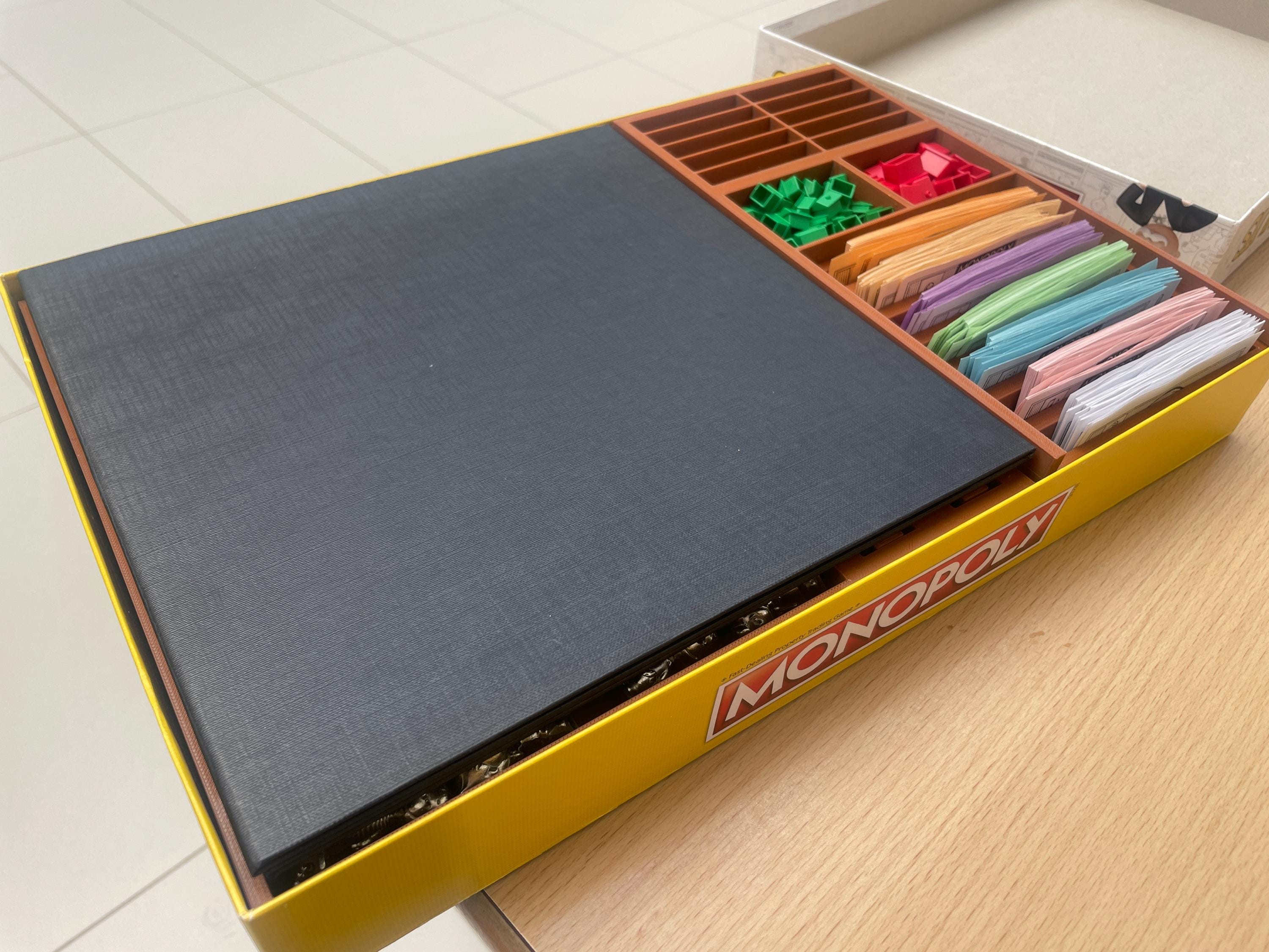Monopoly Board Game Box Organizer | 3D Printed Insert, Faster Setup - Etsy
