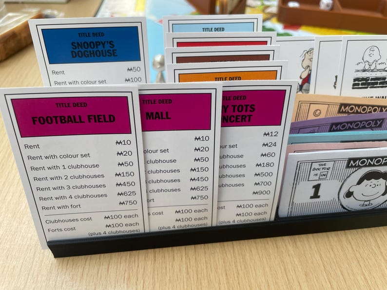 Monopoly Board Game Box Organizer | 3D Printed Insert, Faster Setup - Etsy