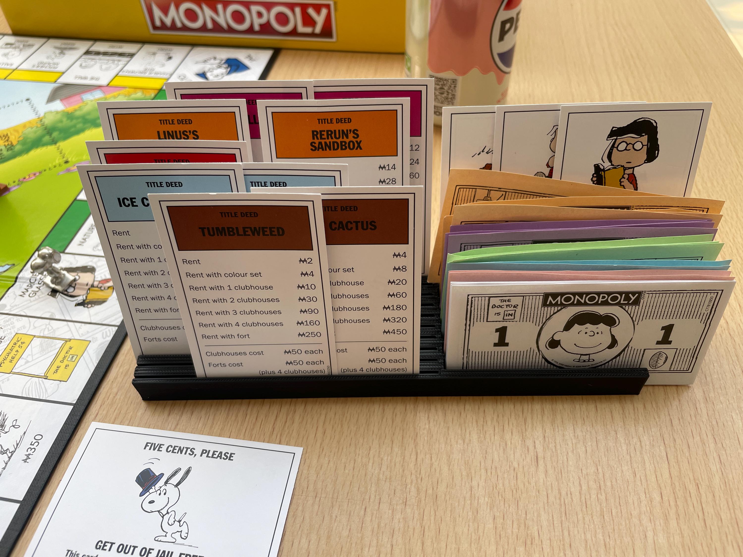 Monopoly Board Game Box Organizer | 3D Printed Insert, Faster Setup - Etsy