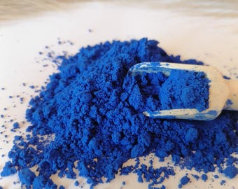 Polvo de índigo azul marroquí: mascarilla natural iluminadora facial y corporal / Índigo sahariano