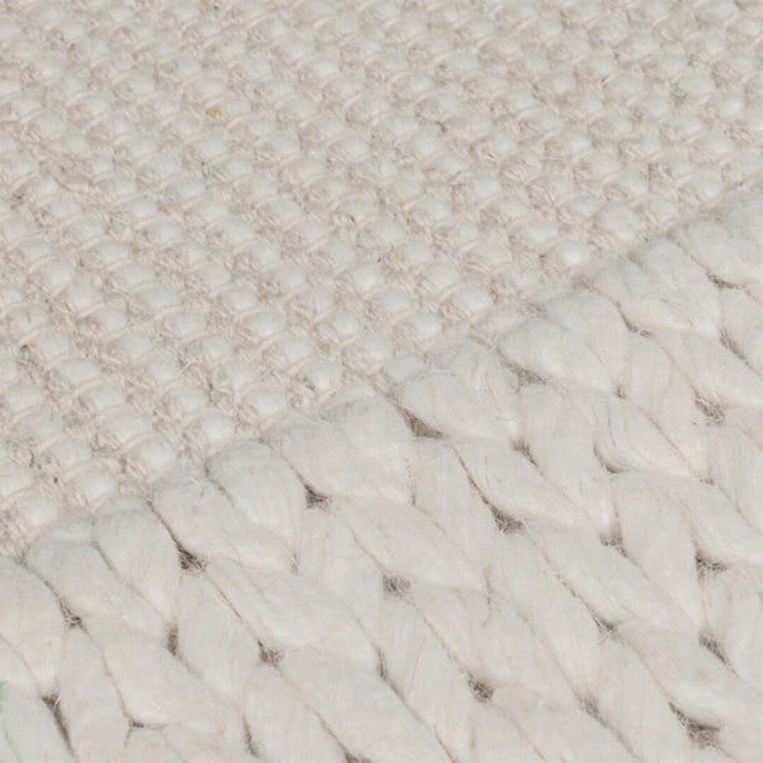 Very Chunky Rug Handwoven Rug Ivory Chunky Rug Handmade Wool Area Rugs for Bedroom ...