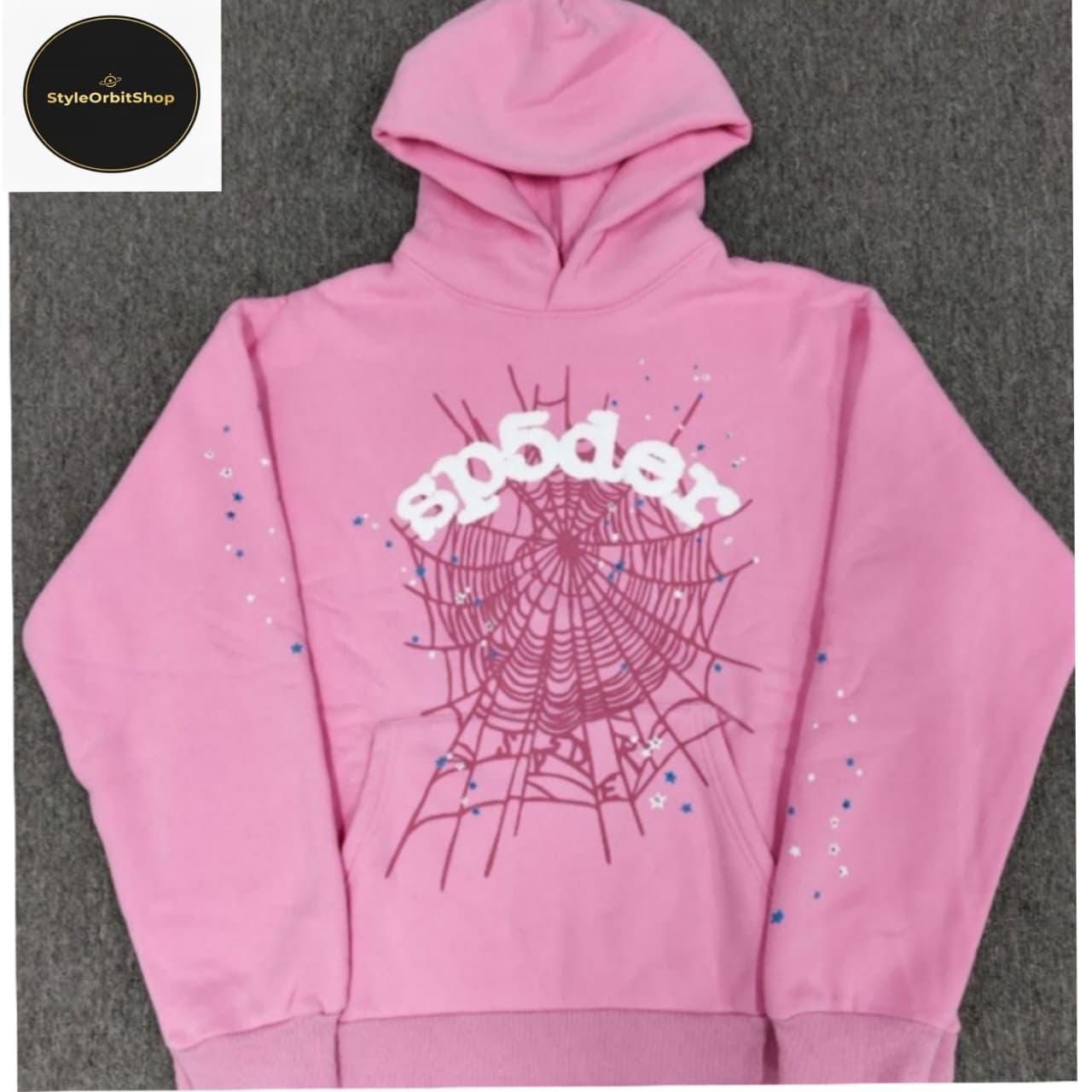 Sp5der pink hoodie - Etsy 日本