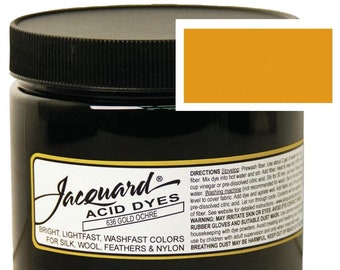 Jacquard Acid Dye: Animal Fibers, Wool, Silk, Alpaca - 8oz Jar