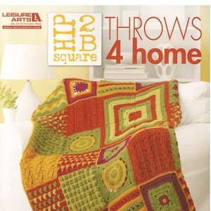 Crochet Patterns Blankets Afghans, Crochet Throw Pattern, Throws 4 Home by Melissa Leapman