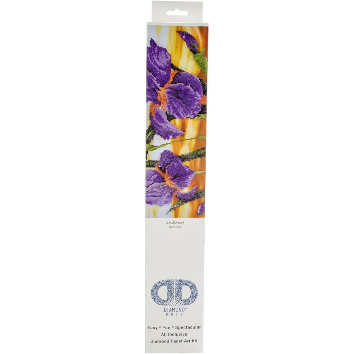 Diamond Dotz Irises Paint with Diamonds Bling Up Your Paint | Etsy