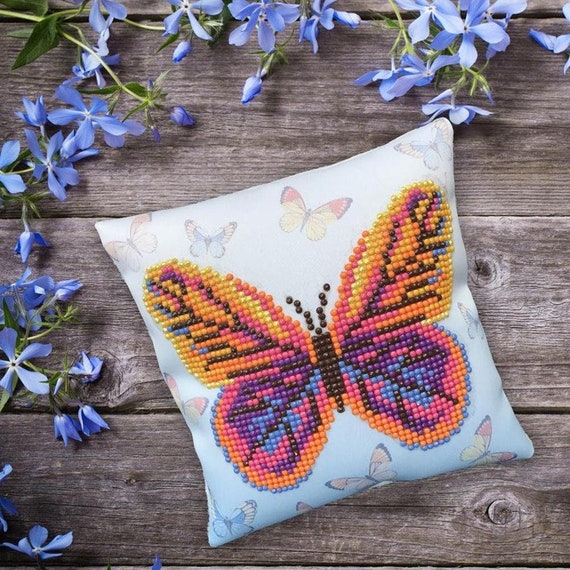 Butterfly, Diamond Art Craft Set - Painting By Diamonds Project
