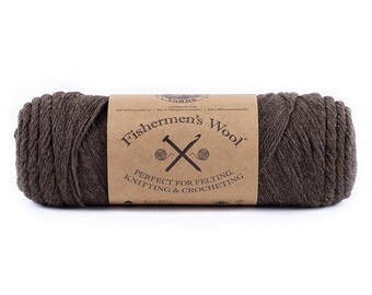 3 Pack) Lion Brand Yarn Fishermen's Wool Yarn