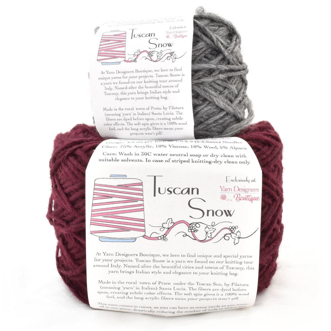 Cone Yarn Worsted Weight Machine Knitting Yarn By the Yard Etsy