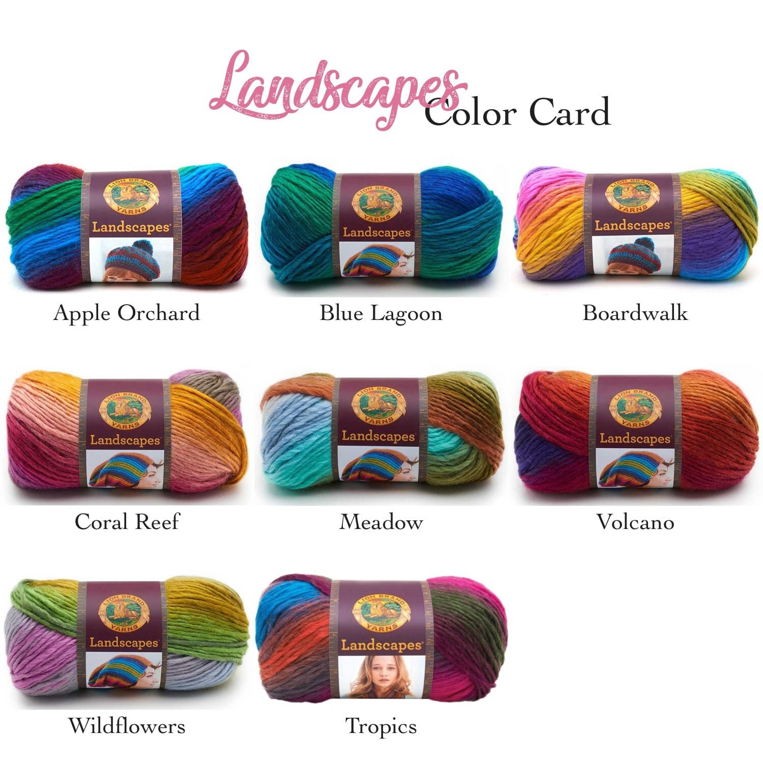 Landscapes Yarn From Lion Brand -  Sweden