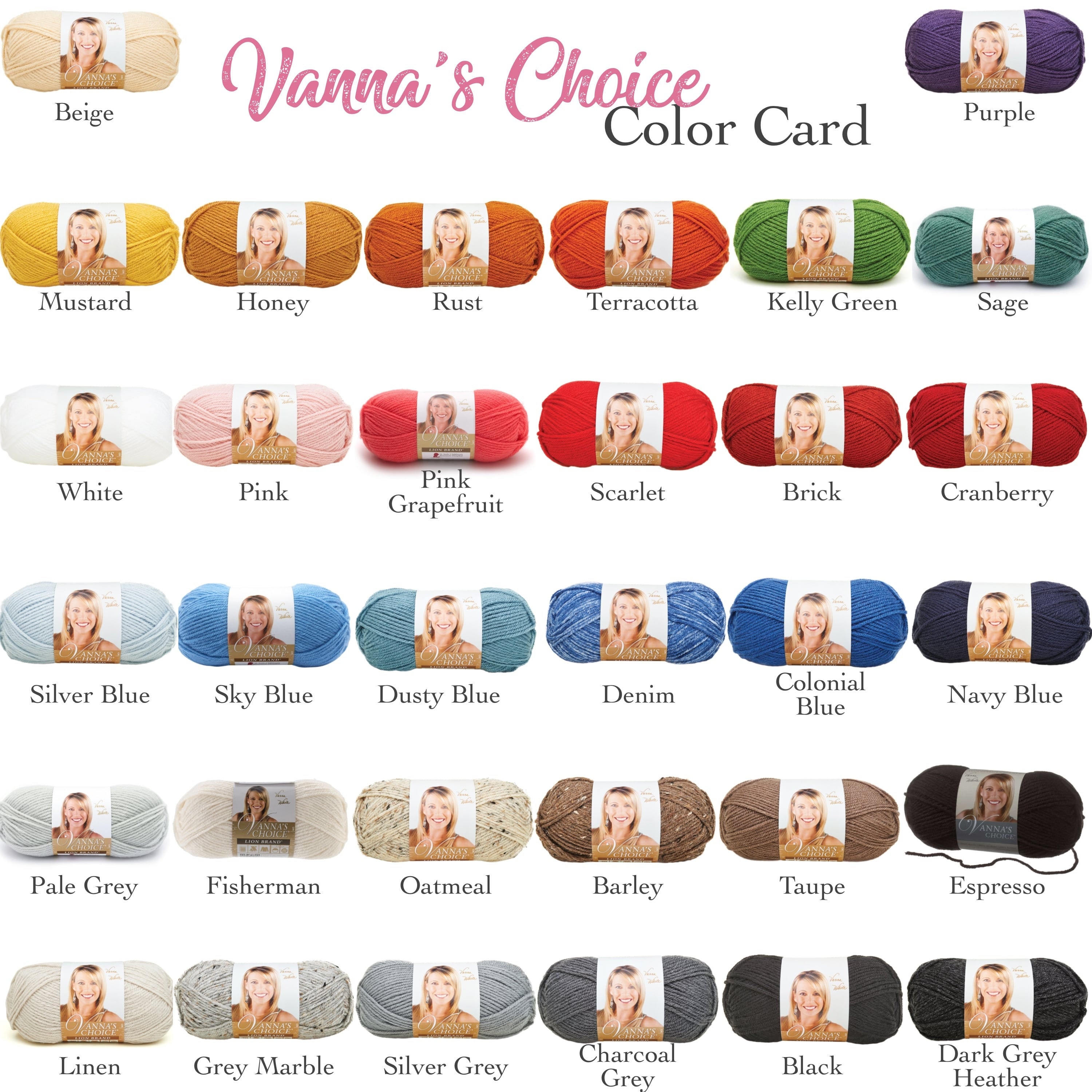 Vanna's Choice Yarn by Lion Brand 