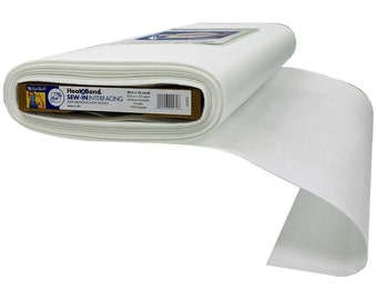 Interfacing, Sew-In Non Woven Interfacing by Heat n Bond, Sold by the Yard, Comfortable on the Face, Lightweight