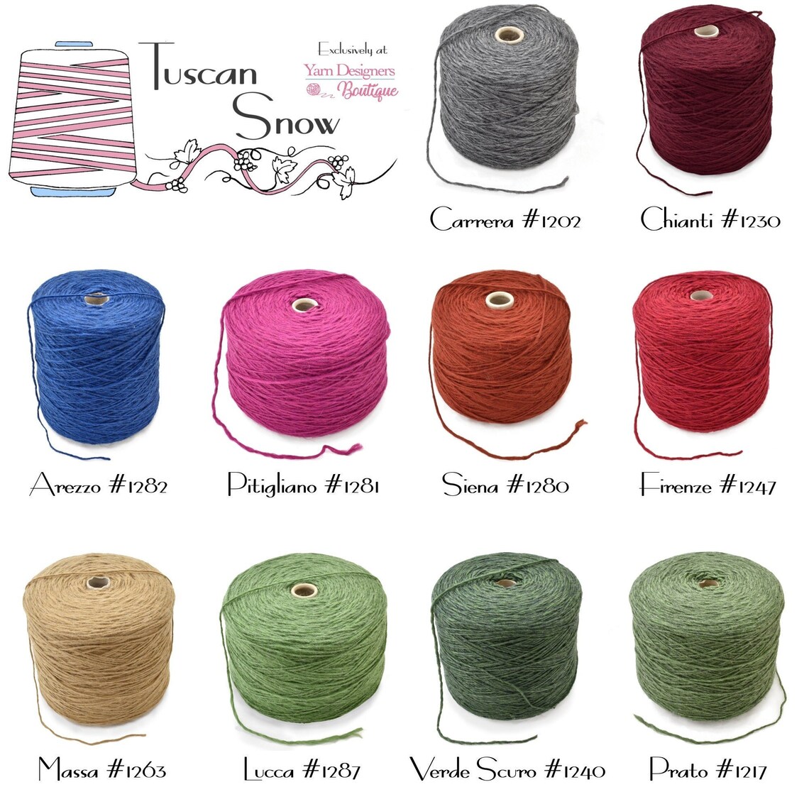 Cone Yarn Worsted Weight Machine Knitting Yarn By the Yard Etsy