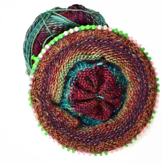 Knitting Loom Round Loom with Removable Pegs Adult Hat Loom Etsy