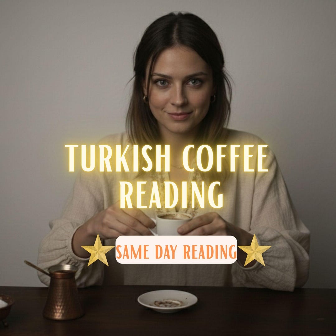 Detailed Turkish Coffee Cup Reading, Tasseography Fortune (same Day PDF ...