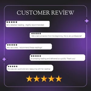Soulmate reading listing image with warm candlelight and love clarity reading keywords.