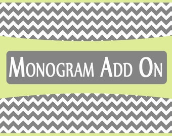 Monongram Add On