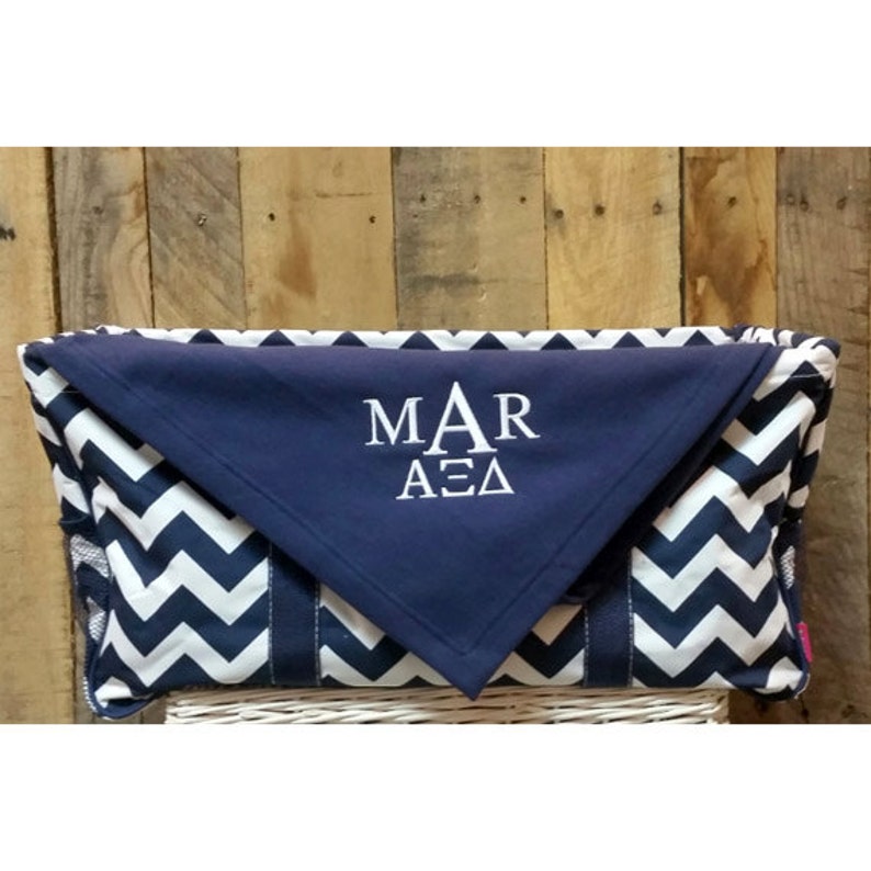 Personalized Stadium Blanket-Monogrammed Stadium Blanket-Sweatshirt Blanket With Monogram-Monogram Blanket-Tailgate Blanket afbeelding 6