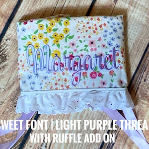 Poppy Easter Basket Liner