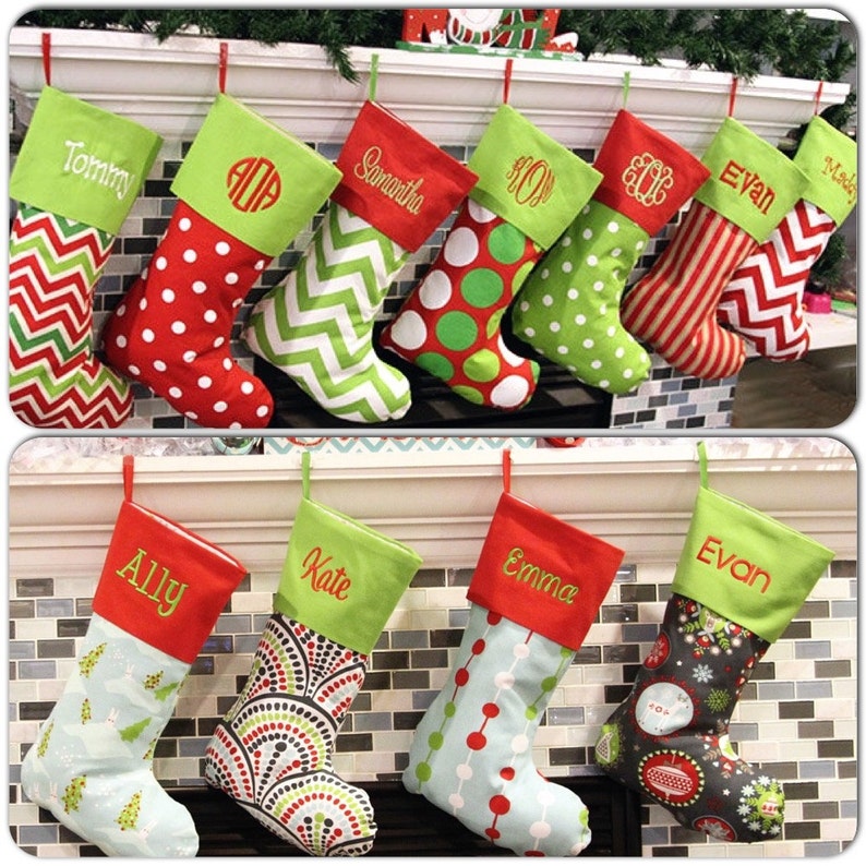 Christmas Stockings Personalized Christmas Stockings | Etsy