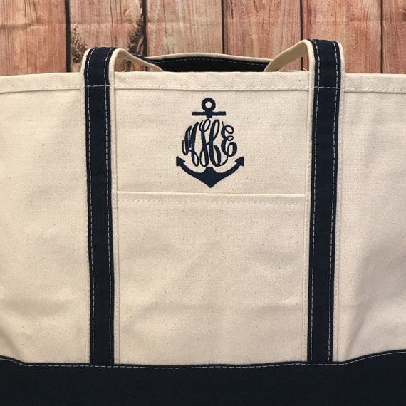 Large canvas tote bags personalized sale