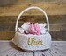 Easter Basket Personalized Liner, Easter Basket Liner With Embroidered Name, Unicorn/Bunny Personalized Easter Basket Liner For Girls 