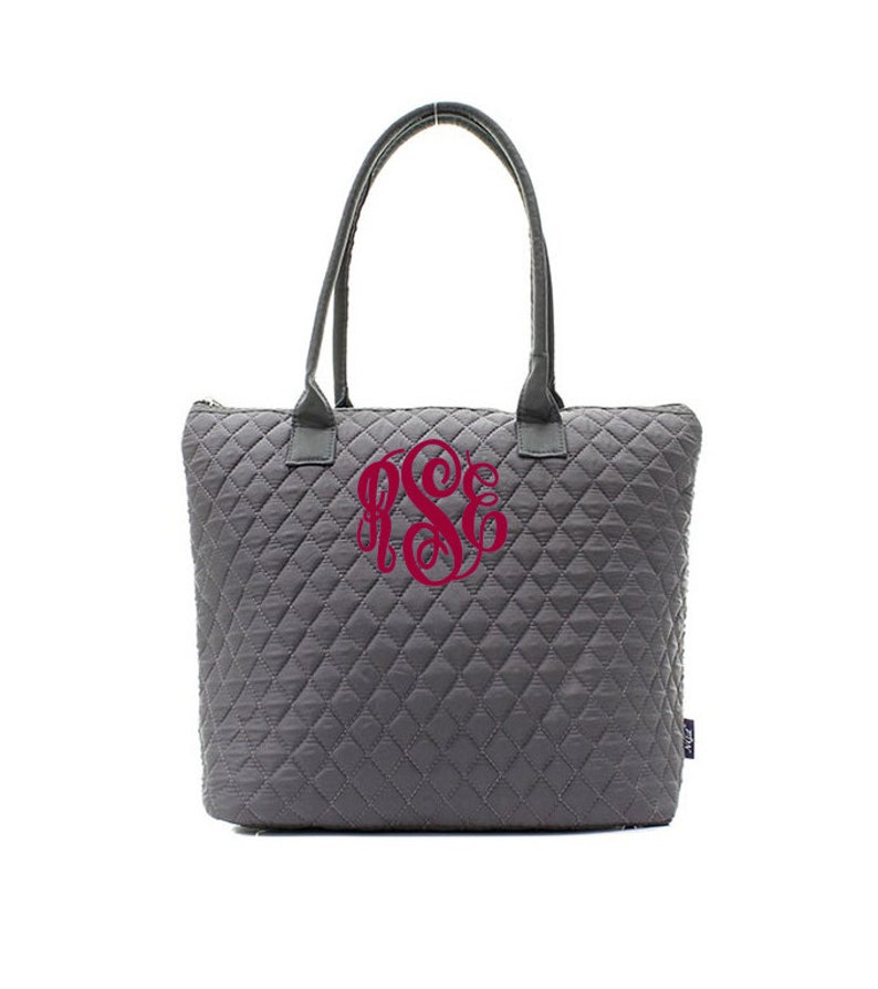 personalized quilted tote bags