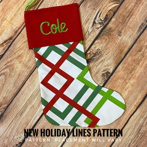 Christmas Stockings Personalized Christmas Stockings Monogrammed Christmas Stocking Family Christmas Stockings Personalized Stocking image 5